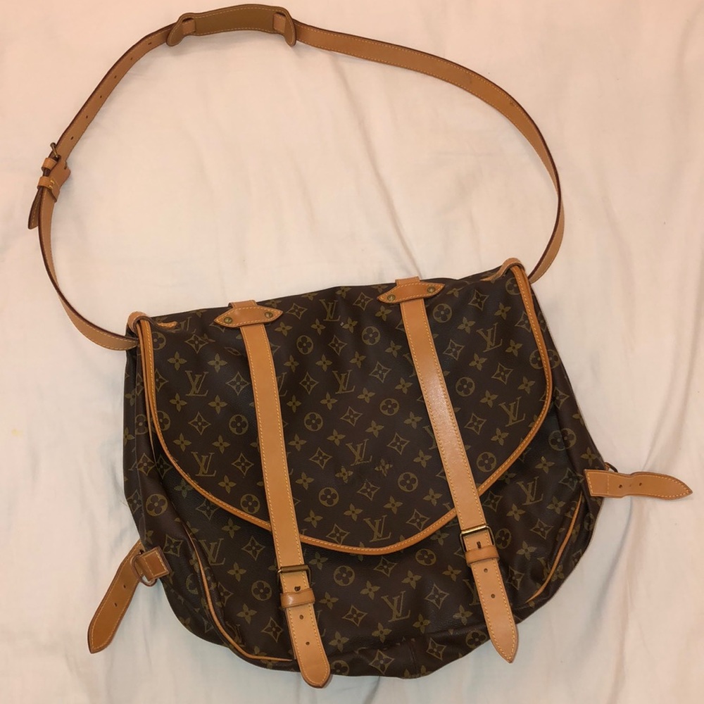 Louis Vuitton vintage Saumur 43 GM